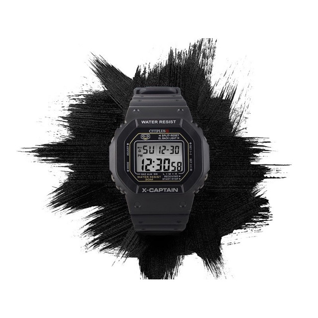 ĐỒNG HỒ NAM NỮ ĐIỆN TỬ CITIPLUS DÂY CAO SU THỂ THAO - MẪU MỚI VỀ