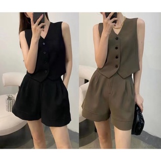 (Hàng Loại 1 - Có Clip) Áo Gile Nữ Phom Rộng Phong Cách Áo Gile Croptop Đủ Size SML - BLA22082