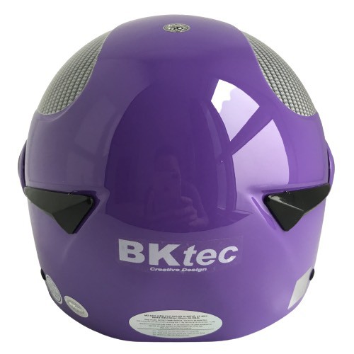 Mũ bảo hiểm nửa đầu có kính cao cấp - BKtec - BK15 - Vòng đầu 56-58cm - Bảo hành 12 tháng
