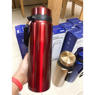 Bình giữ nhiệt 1000ml/ bình nước inox 304/ bình nước giữ nhiệt có khay lọc trà