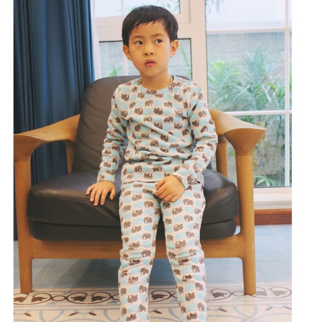 [ Sz 10-40kg] Bộ pijama cottong dầy UMI