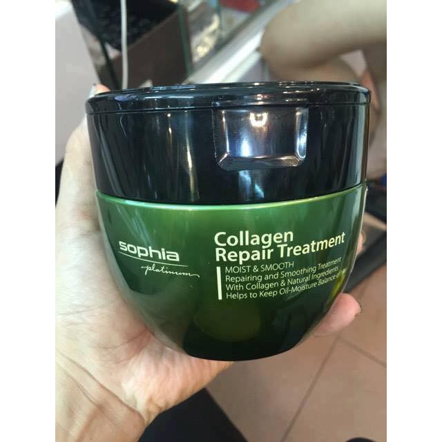 Sophia Obsidian Collagen Mask 500ml – Hấp phục hồi thảo dược Obsidian