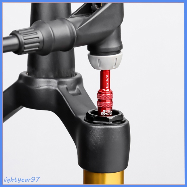 Đầu Nối Dài Van Bơm Hơi Phuộc Xe Đạp Bằng Hợp Kim Nhôm