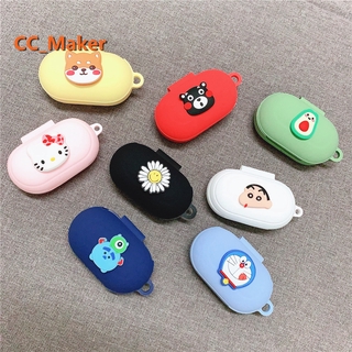 Vỏ bảo vệ hộp sạc tai nghe Samsung Galaxy Buds+ bằng silicone mềm kiểu hoạt hình dễ thương