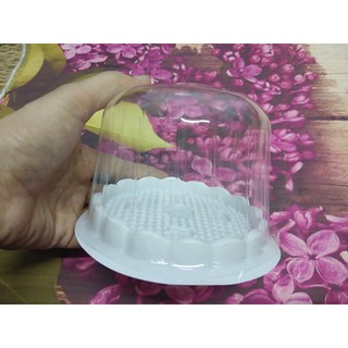 BỘ 100 HỘP NHỰA ĐỰNG BÁNH H15 MÔ KÍCH THƯỚC 10 X 10 X 7.5 CM