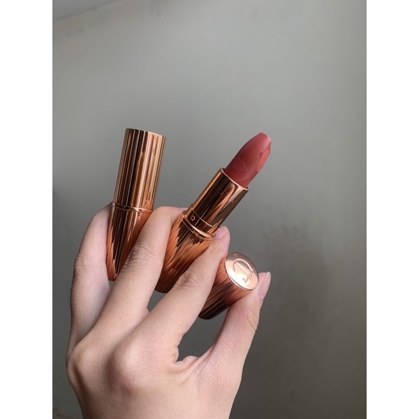 Charlotte Tilbury Bridal Lipstick New Collection 2020- Màu Mrs Kisses unbox