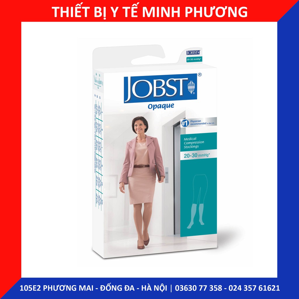 Vớ đùi - vớ gối y khoa cao cấp, mỏng thương hiệu JOBST OPAQUE
