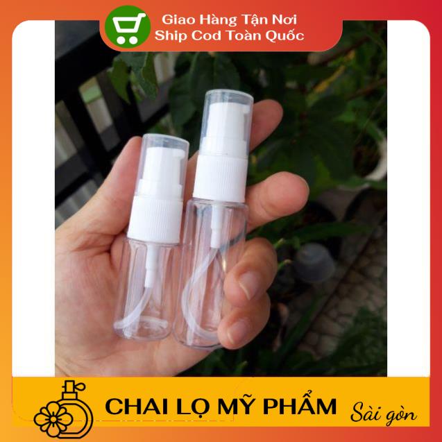 Chai Chiết Mĩ Phẩm ❤ SIÊU RẺ ❤ Chai nhựa pet xịt giọt 20ml , chai chiết mỹ phẩm , phụ kiện du lịch