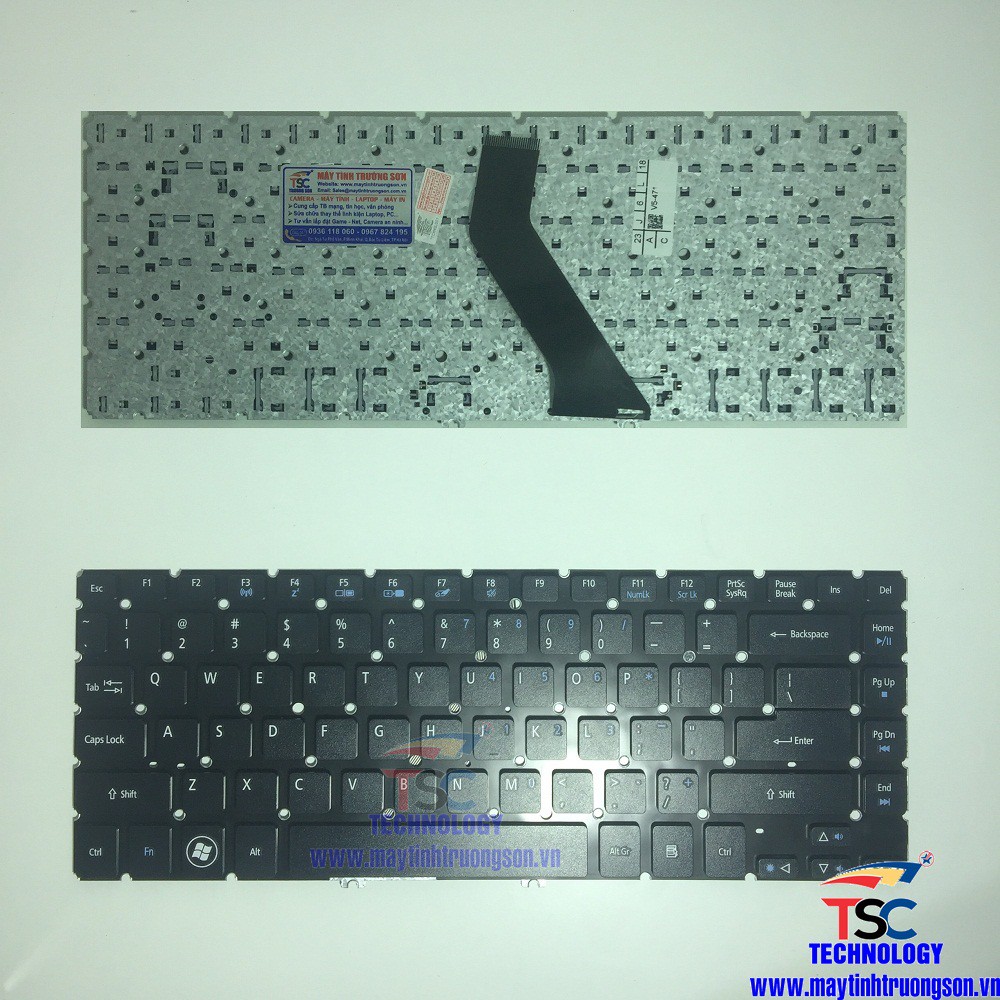 Bàn Phím Laptop ACER Aspire V5-471G V5-431P V5-431 V5-471 V5-471P