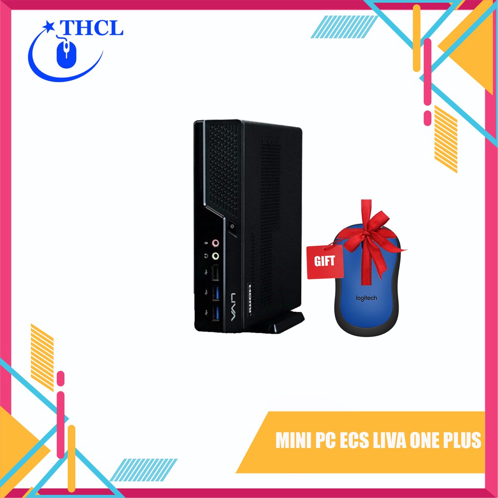 MÁY TÍNH MINI PC ECS LIVA ONE PLUS - BẢO HÀNH 24 THÁNG 1 ĐỔI 1 (TẶNG CHUỘT LOGITECH M221 SILENT) | BigBuy360 - bigbuy360.vn