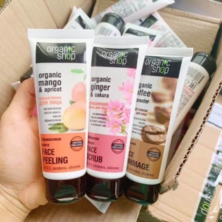 Tẩy Tế Bào Chết Organic Shop Face Gommage 75ml
