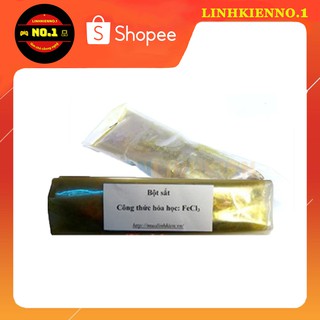 Bột sắt FeCl3 làm mạch in 100g