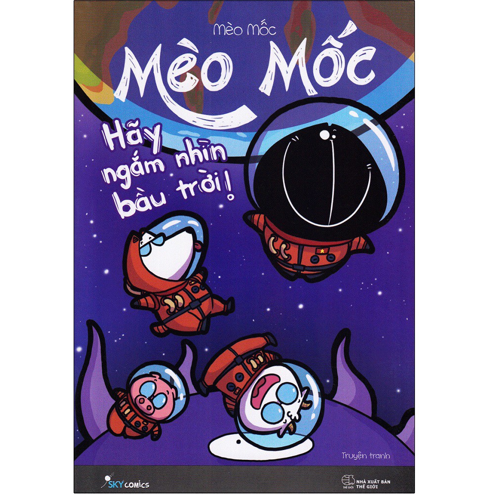 Sách AZ - Mèo Mốc - Hãy Ngắm Nhìn Bầu Trời