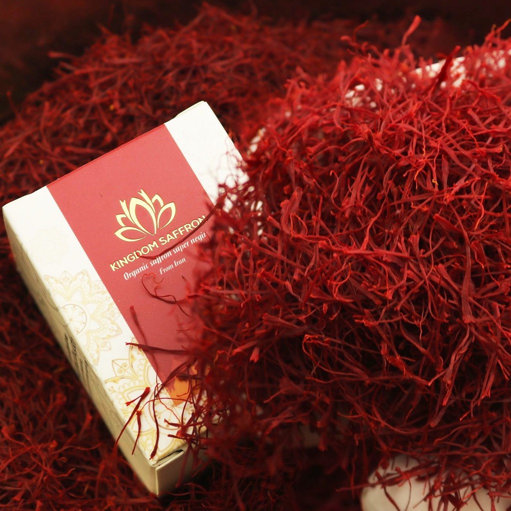 Combo 5 hộp saffron nhụy hoa nghệ tây Kingdom Iran thượng hạng - 5 hộp 1 gram