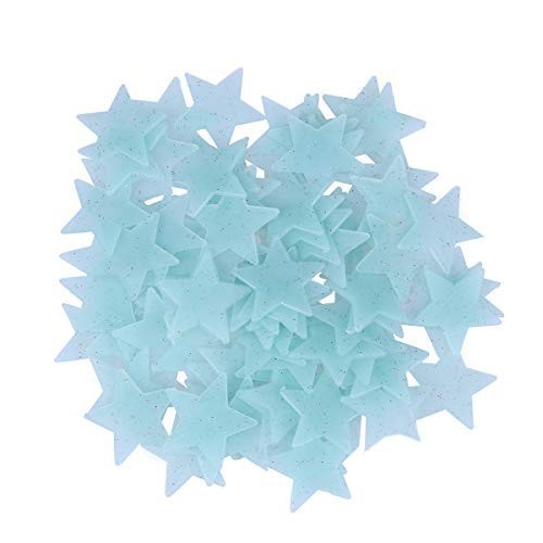 Set 100 ngôi sao dán tường trang trí nhà cửa - ngoisaodantuong