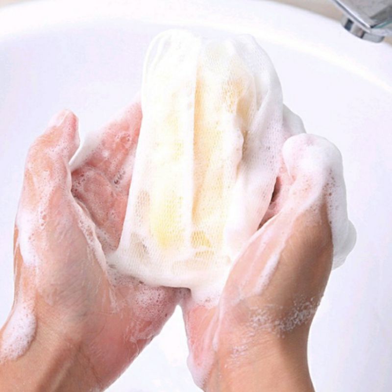 Túi Lưới Đựng Xà Bông Tạo Bọt
