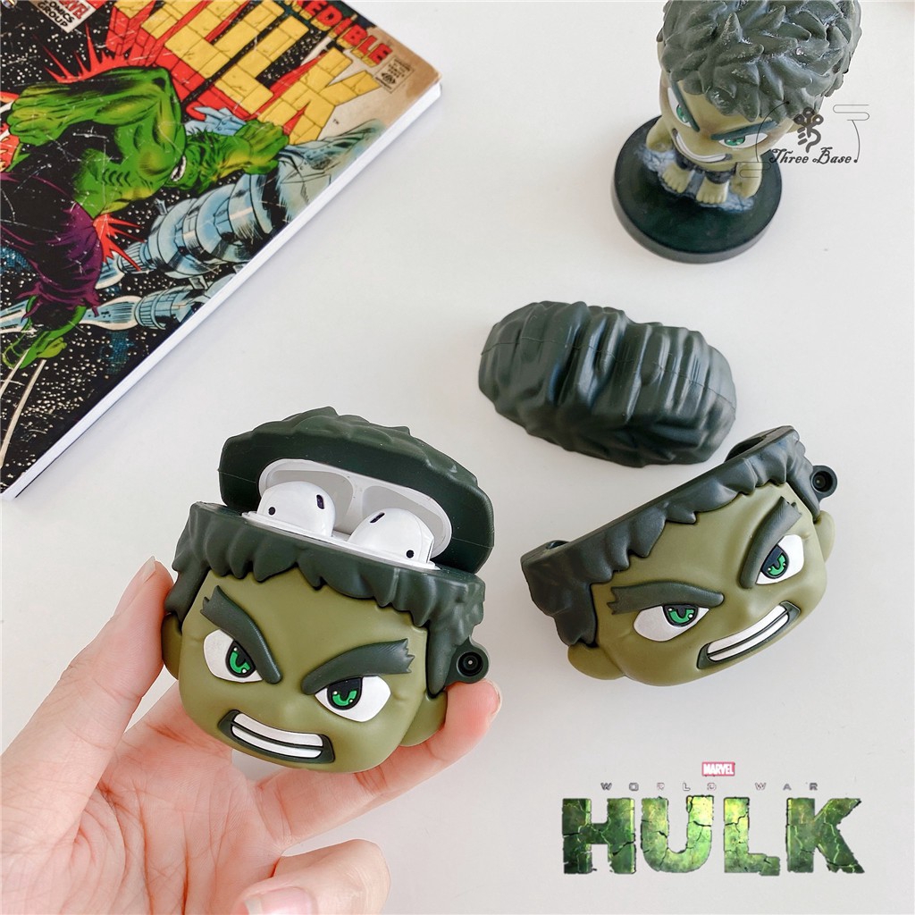 Airpods case Marvel The Avengers Cool Soft Casing Portable airpods pro Cover For Apple Wireless Bluetooth Headset Iron Man Doctor Strange Captain America