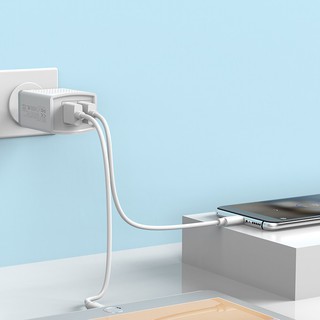 Cốc sạc nhanh 2 cổng USB - Max 2.4a -Hoco C43 -BH 12 tháng