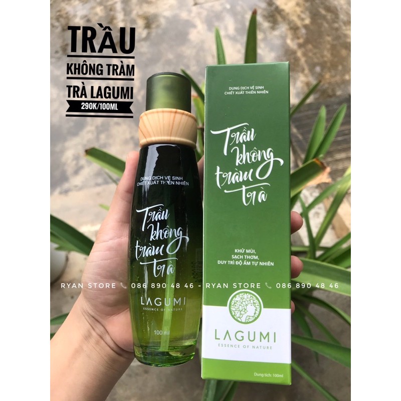 Dung dịch vệ sinh Trầu không tràm trà Lagumi