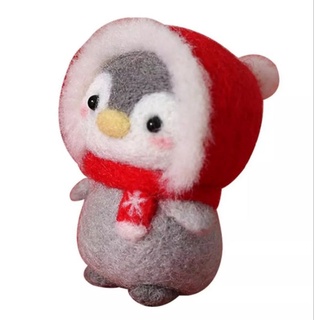 Bộ len chọc chim cánh cụt dễ thương🐧🐧