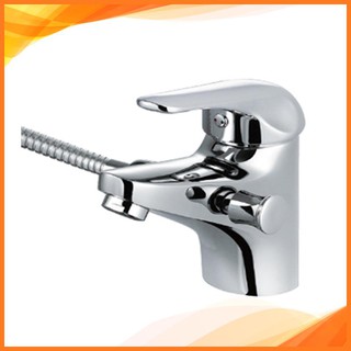 Bộ vòi chậu lavabo kết hợp sen tắm nóng lạnh - sen liền vòi - vòi chậu liền sen 4014