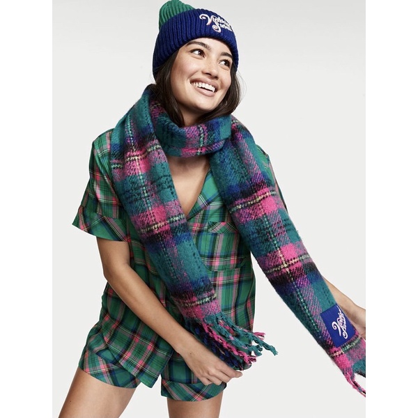 MŨ LEN BEANIE VICTORIA SECRECT US