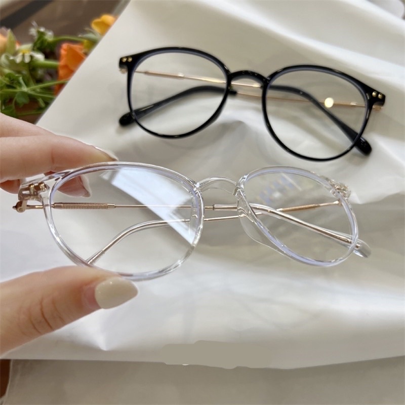 Kính Mắt From Tròn Gọng Mảnh Nhẹ Đẹp  - S9531