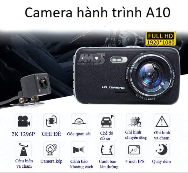 CAMERA HÀNH TRÌNH V10 GPS, CẢNH BÁO LÀN ĐƯỜNG KHOẢNG CÁCH | BigBuy360 - bigbuy360.vn