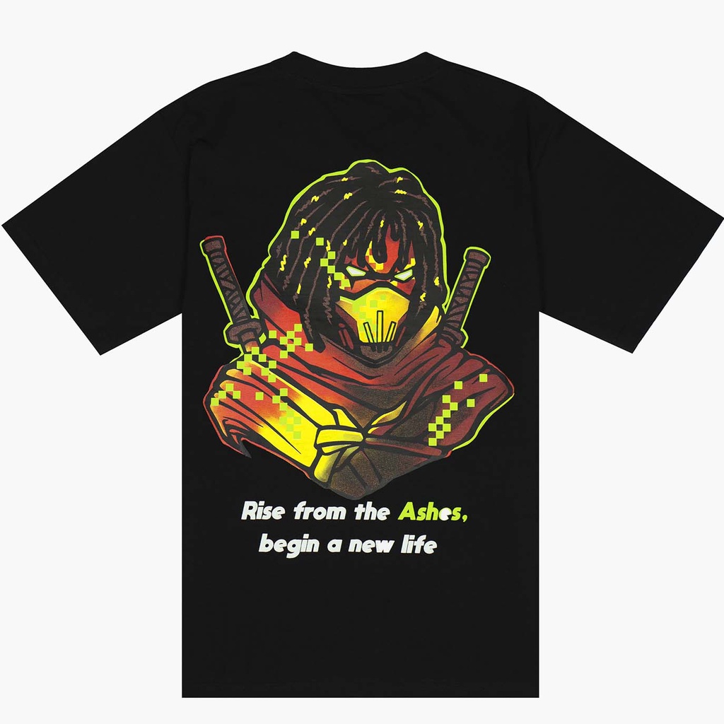 Áo Thun Death & Rebirth - Đen - StreetGang