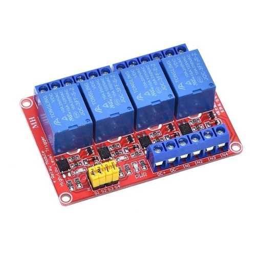 module relay 5v board đỏ kích mức cao thấp