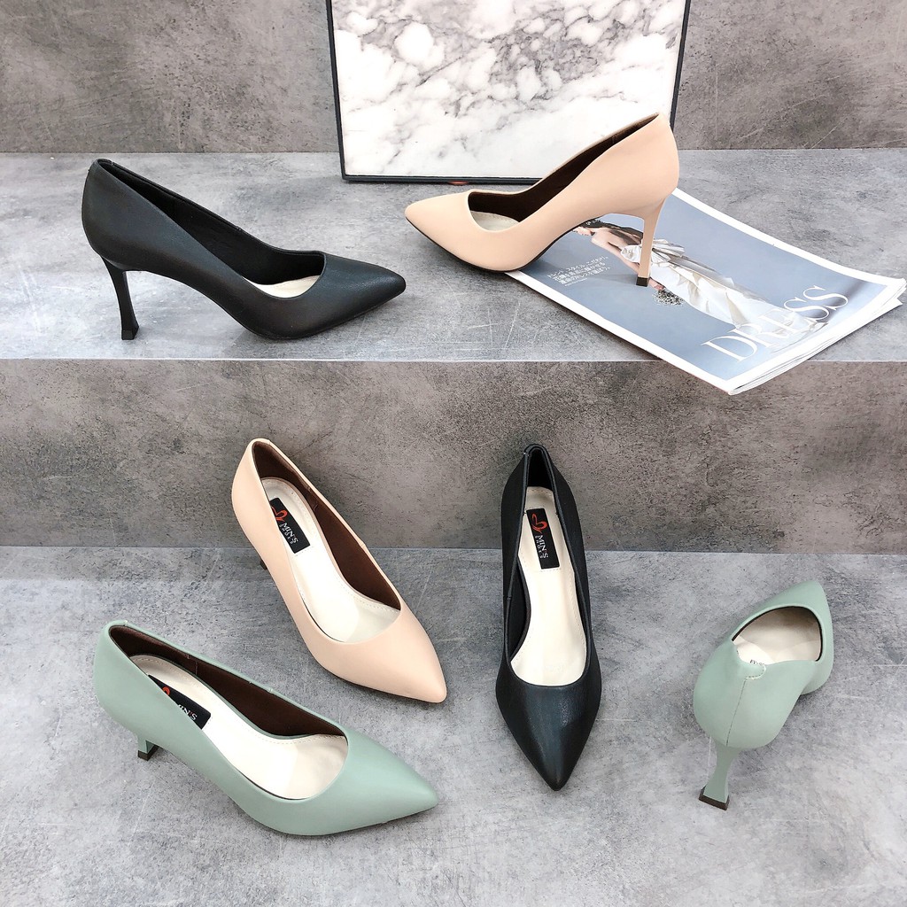 Min's Shoes - Giày Cao Gót Đế Nhọn D366