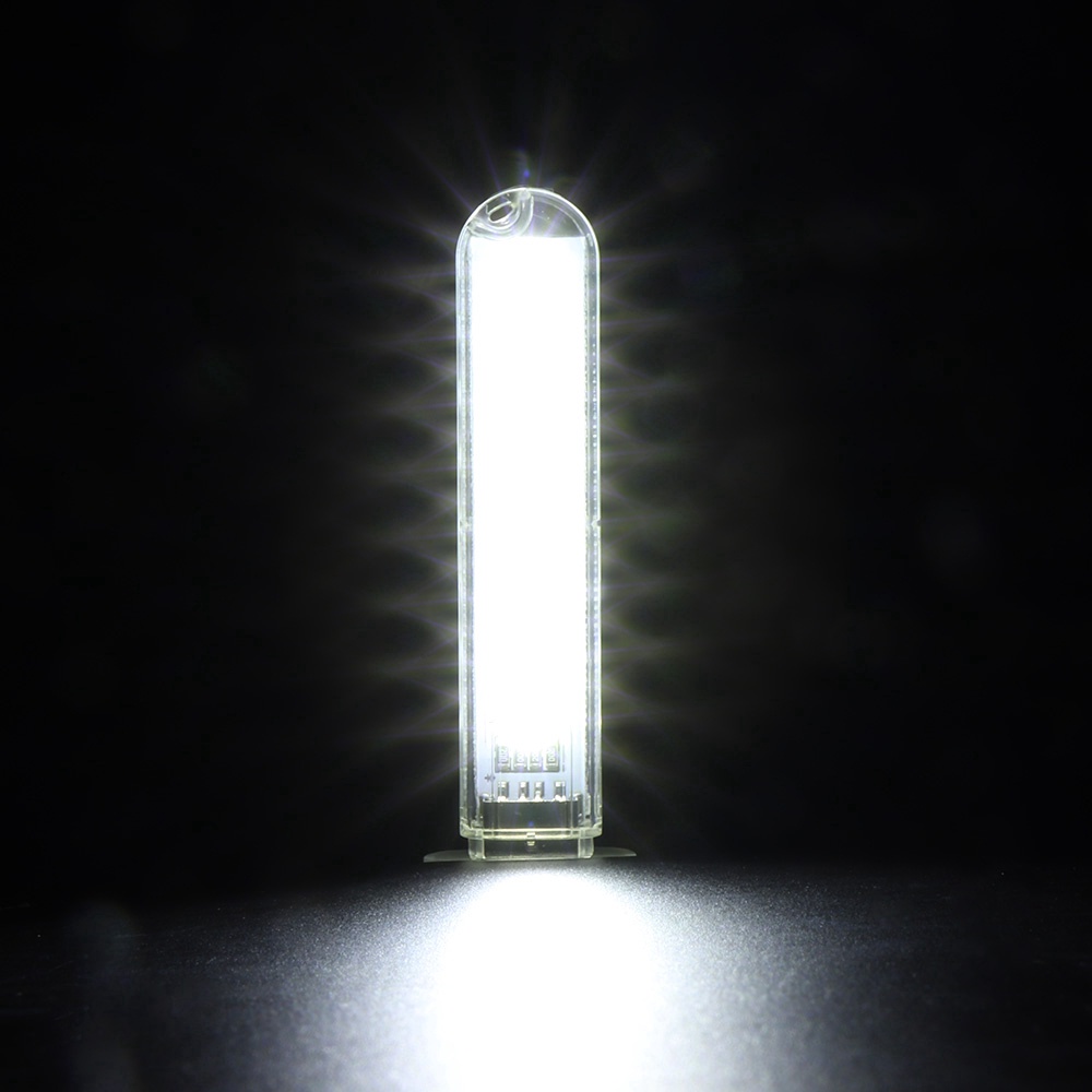 Bộ Đèn LED 8 Bóng + Đèn Đọc Sách + Đèn Đọc Sách Mini USB Di Động Tiện Dụng Cho Máy Tính / Laptop / Notebook / Cắm Trại