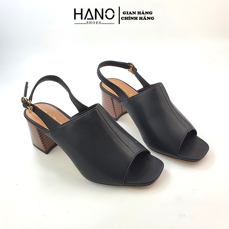 HANO - Sandal Boot 7p hở mũi quai sau SD9821