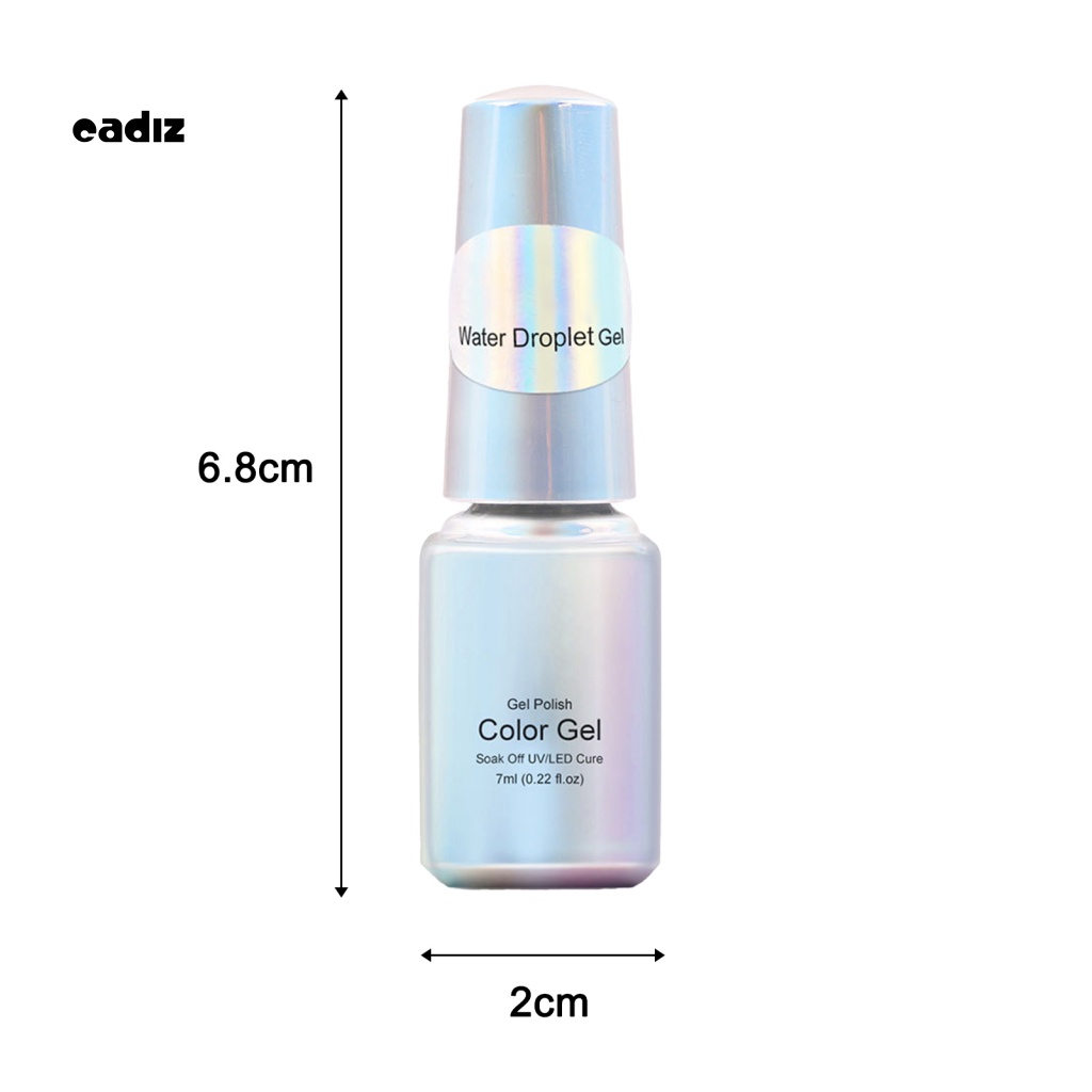 Sơn Móng Tay Nhẹ Nhàng Dạng Nhỏ Giọt Nước Đá Quý Trong Suốt