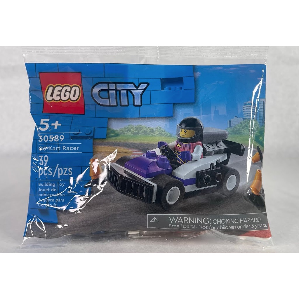Lego HaHa - Lego City - Polybag - Xe Đua Thành Phố - 30589