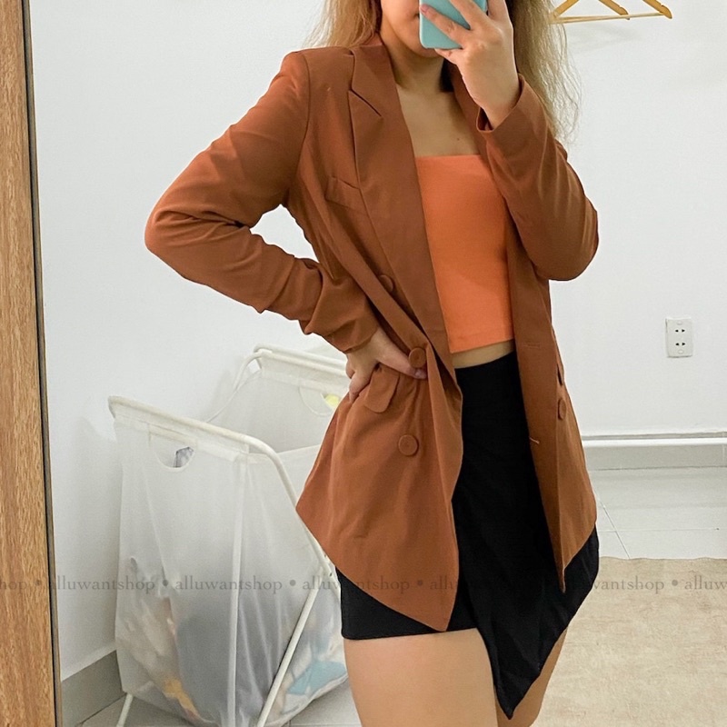 Áo khoác Blazer Lustre hàng XK