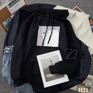 [HOT] Mẫu Áo Hoodie đôi đẹp Gấu Ice Bear siêu kute - giá chỉ 1 áo