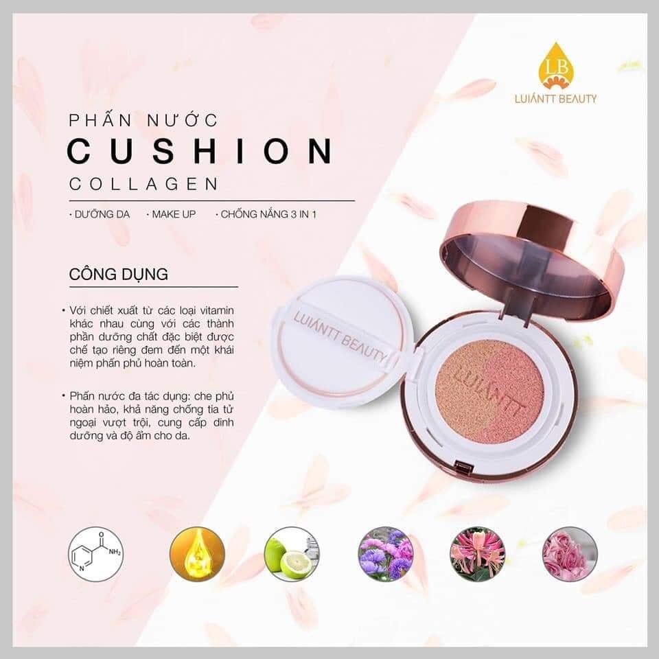 Phấn nước trang điểm LUIÁNTT Cushion Collagen nhập khẩu Hàn Quốc | BigBuy360 - bigbuy360.vn