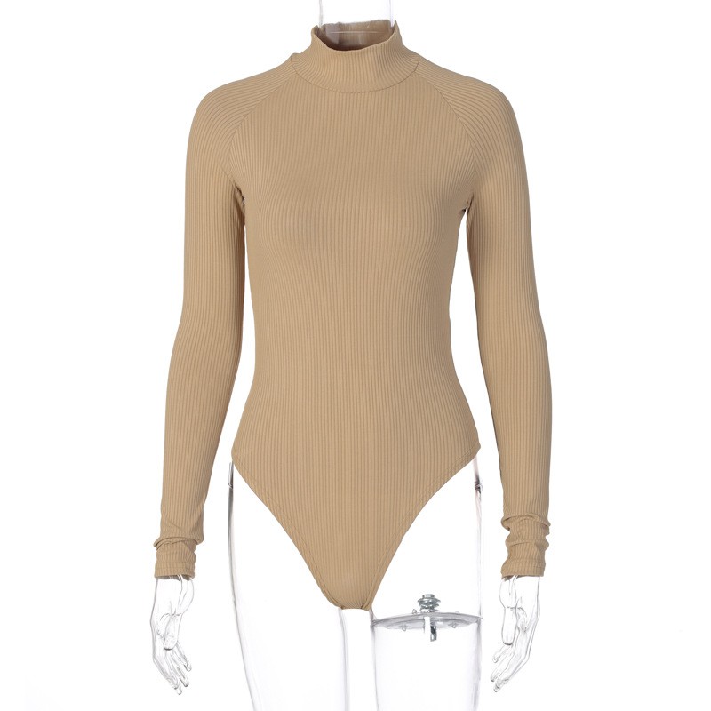 DUNEA Bộ Áo Liền Quần Tay Dài Cổ Cao Gợi Cảm Cho Nữ | BigBuy360 - bigbuy360.vn