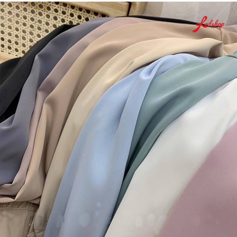 Áo Sơ Mi Nữ Basic Dáng Rộng Chất Tằm Mịn Tay Dài Nhiều Màu Kiểu Dáng Hàn Quốc Có BigSize REDSHOP | BigBuy360 - bigbuy360.vn