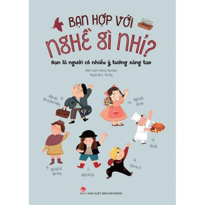 Sách - Bạn hợp với nghề gì nhỉ - Bộ 6 Quyển lẻ, tùy chọn KDKH116TC