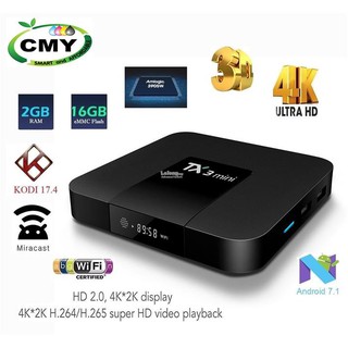 SMART BOX TX3 MINI - RAM 2GB