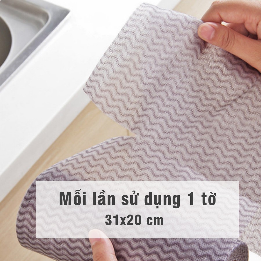 GIẤY CUỘN LAU BẾP ĐA NĂNG 50 TỜ