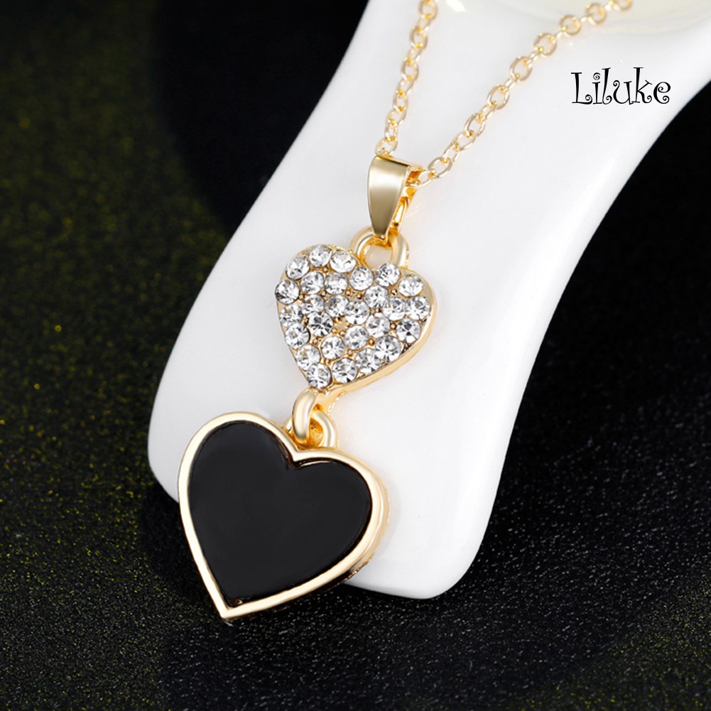 Bộ Trang Sức 4 Món Đính Đá Sang Trọng Cho Cô Dâu