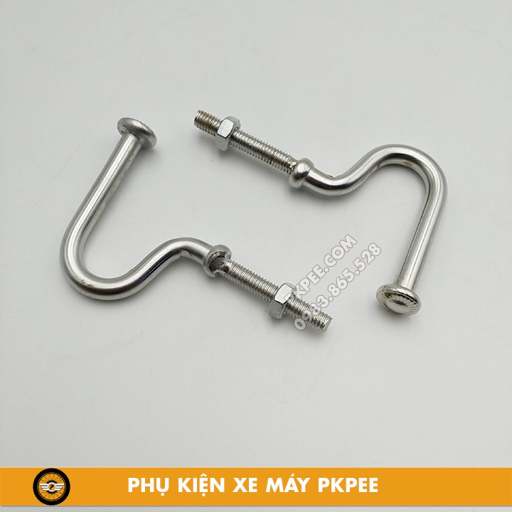 Móc Inox Gắn Hong Xe Treo Đồ Dùng Được Nhiều Loại Xe