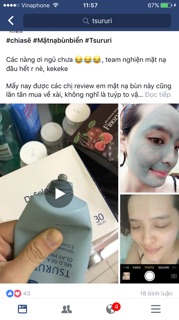 Mặt nạ đất sét TSURURI
