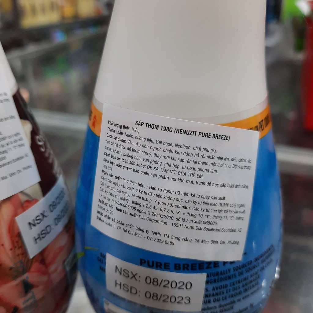 Sáp thơm Renuzit Thái Lan 198gr