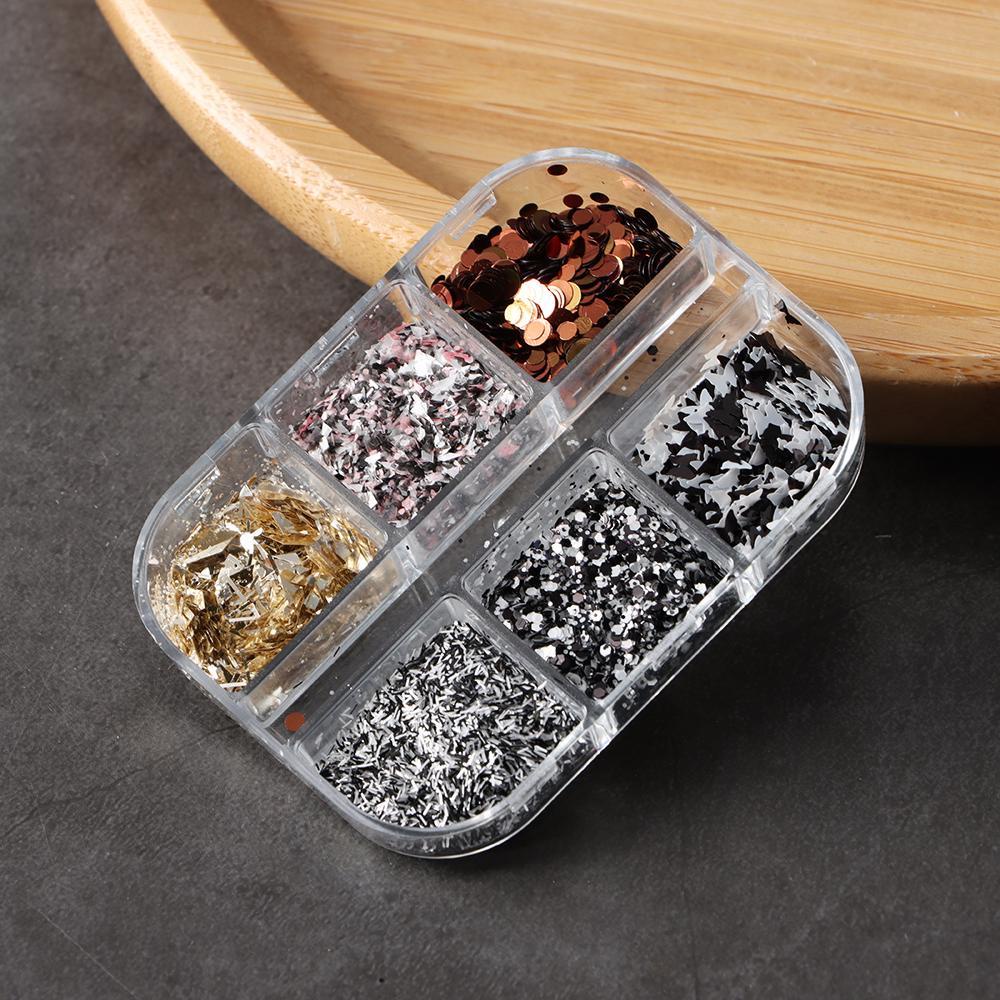 HS Kim Tuyến Hình Bướm Trang Trí Móng Tay