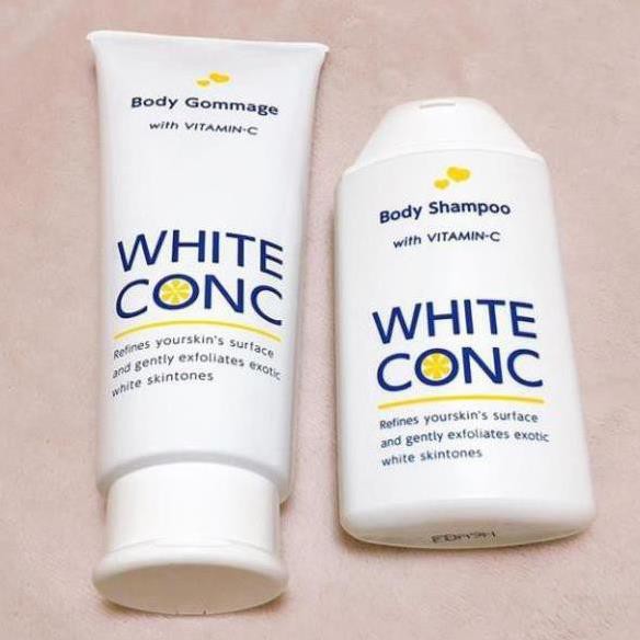 Tẩy tế bào chết dưỡng trắng toàn thân White Conc Body Gommage 180g.