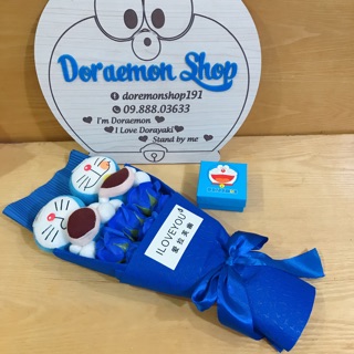 Bó Hoa Gấu Bông Doremon Doraemon